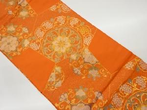 切り嵌め風華紋模様織出し名古屋帯